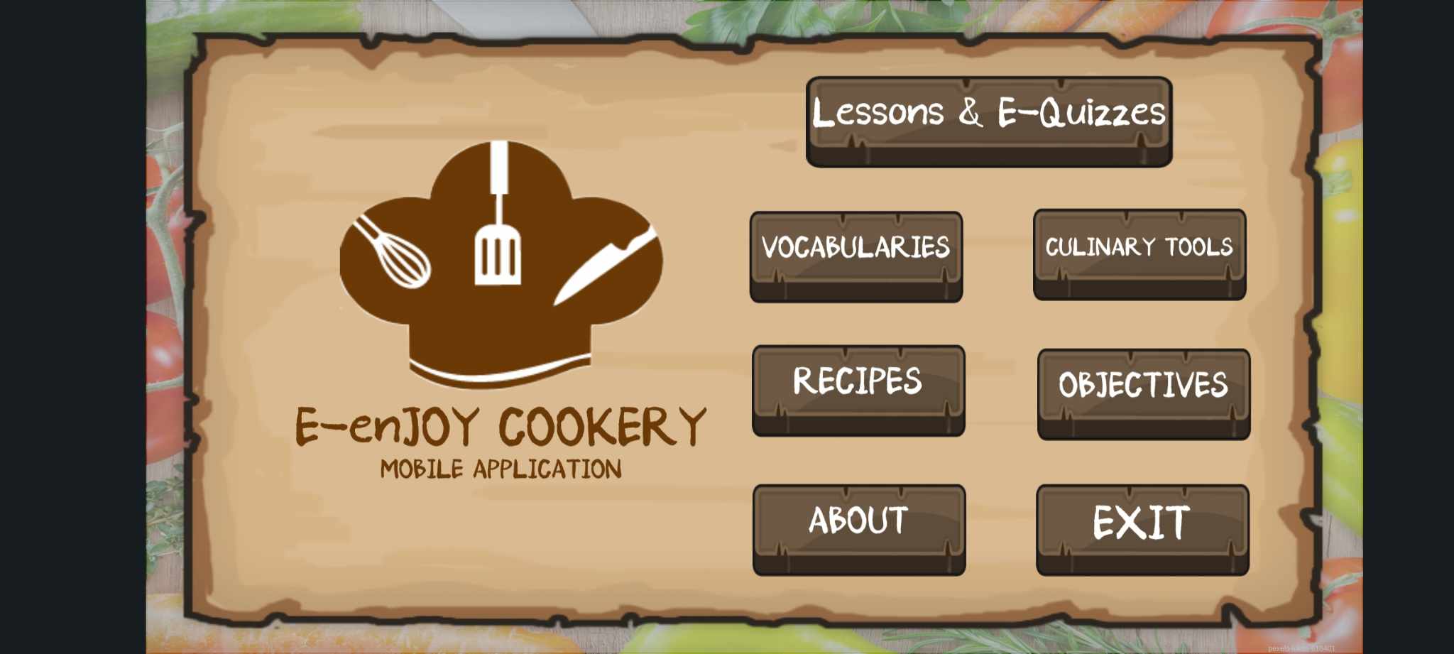 E-enJOY Cookery Mobile Application